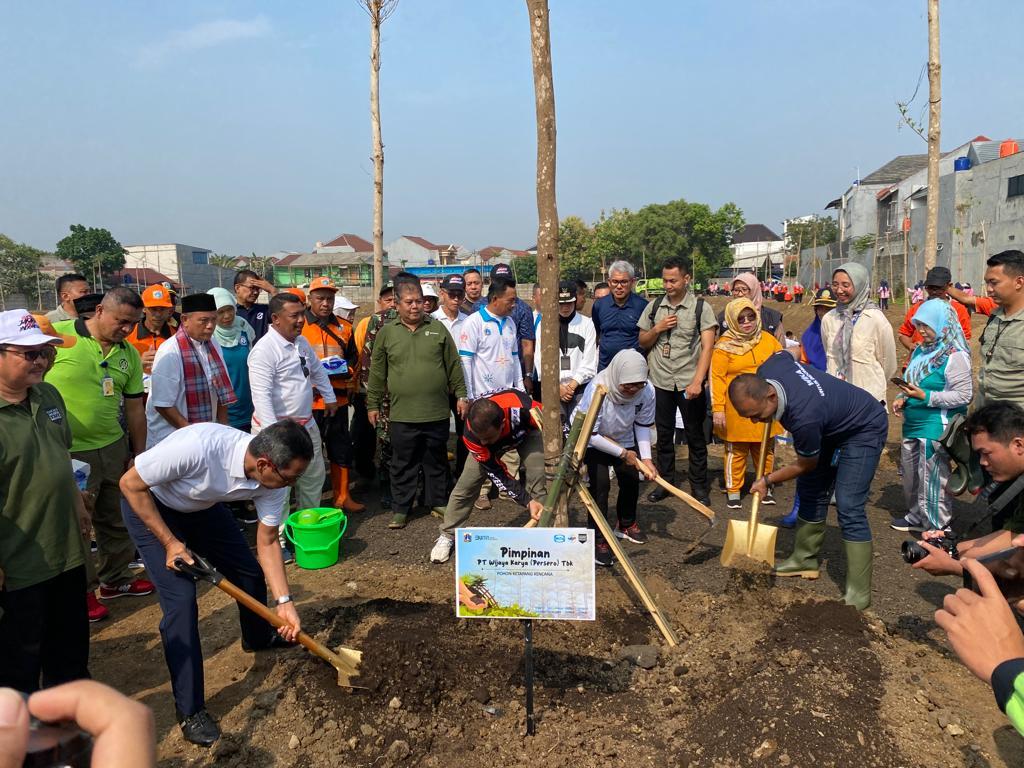 Program Penanaman Pohon: WIKA Group Turut Serta dalam Upaya Penanganan Perubahan Iklim dan Penyerapan Polusi