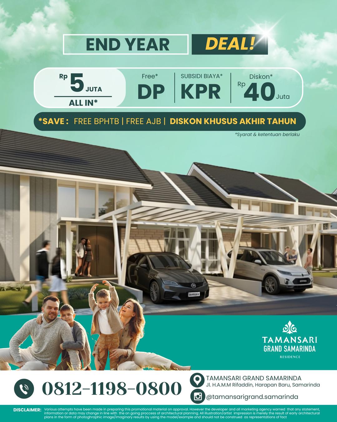 Landed House - Tamansari Grand Samarinda