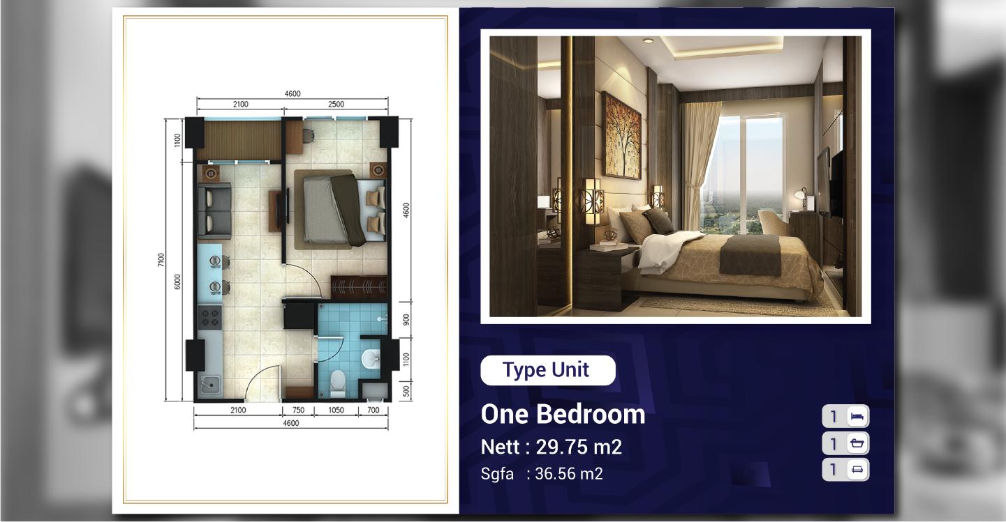 ONE BEDROOM