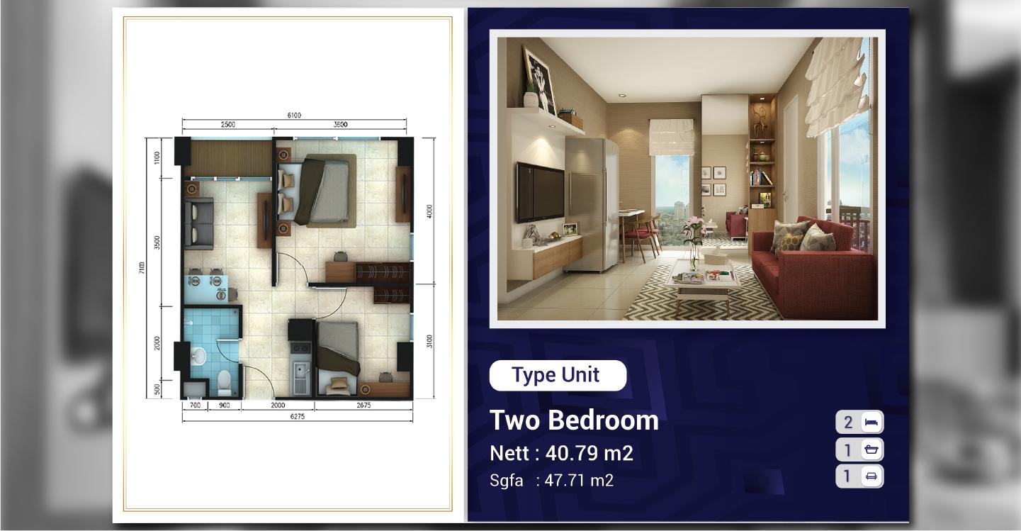 TWO BEDROOM